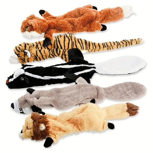 Squeaky Plush Dog Toy