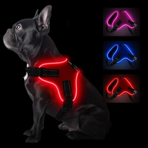 Light Up Dog Harness Led